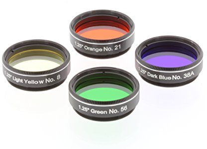 Explore Scientific Teleskop Filter Set 4 Mond & Planeten ab 200mm (8)