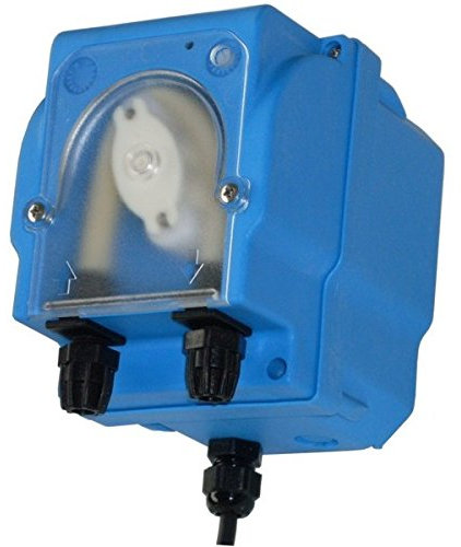 Pompe doseuse péristaltique avec débit réglable pour dosage nettoyant modèle MP2-R – 4 l/h 230 Vac, tube membrane santoprène