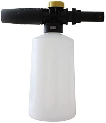AIM Tools 700ml Cannone Schiuma Compatibile con Kärcher K2 K3 K4 K5 K6 K7 Pistola Idropulitrice, Lancia a Spruzzo Schiuma Ugello Regolabile Schiuma di Sapone Schiumogeno Bottiglia