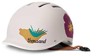 Thousand Cykelhjälm för vuxna - Heritage Collection - säkerhetscertifierad för cykel, skateboard, landsvägscykel, rullskridskoåkning, cykelhjälm