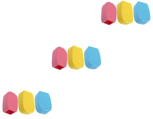 Mobestech 9 Pièces Élimination Taches nettoyant pour carrelage Outils de Nettoyage nettoyant Trucs Roses Planche à récurer Planche à Laver Brosse à Linge Manuel détergent Brosse exfoliante