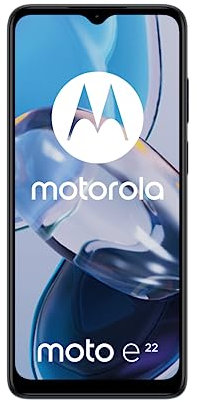 Motorola Moto E22 Black (Renewed)