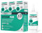 Hycosan Plus - Triple Pack - Dry Eye Drops with Hyaluronic Acid and Dexpanthenol for Relief and Healing Support for Eyes Recovering from Injury or Surgery - Preservative Free – 3 x 225 Measured Doses