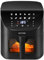 KOMORE Digital Air Fryer 8L,1700W 12 in 1 Compact Airfryers with Touchscreen, RapidAir Technology for Extra Crisp, 60mins Timing, Nonstick & Dishwasher Safe, Oil-Free, Black