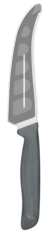 Zyliss Cheese Knife, Japanese Stainless Steel, Sustainable Wheatstraw Handle, Cover for Safety, Kitchen Knife, Dishwasher Safe, 5 Year Guarantee