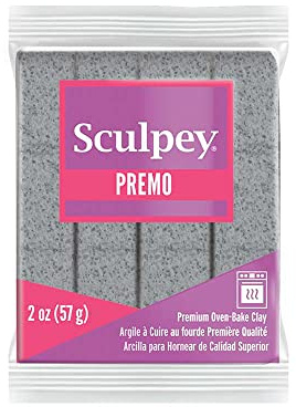 Sculpey Premo Sculpey Accents Polymer Clay 2oz-Gray Granite, Grauer Granit