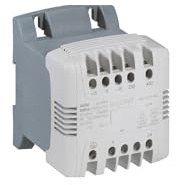 044214 Legrand - Transformateur de commande et sécurité 160VA - Primaire 230-400Vca - Secondaire 24Vca - Bornes à vis