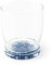 Excelsa Boheme Blue - Juego de 6 vasos de agua con fondo decorado, 340 mililiters, cristal