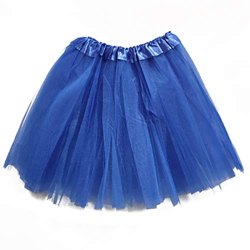 MUNDDY - Tutu Elastico Tul 3 Capas 30 CM de Longitud para niña Bebe Distintas Colores Falda Disfraz Ballet (Envio 48-72h con Seguimiento Desde Madrid)