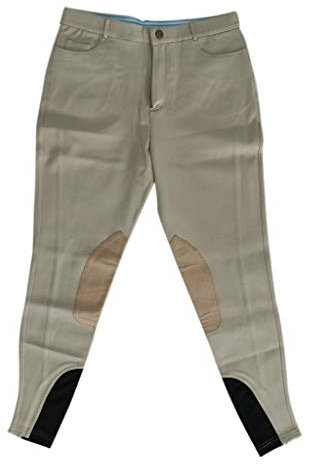 Tubayia nylon andas helbesats ridbyxor helbesatbyxor för kvinnor och män (beige – 60 cm midja)