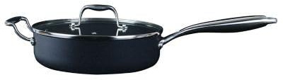 lakeland 24cm Hard Anodised Sauté Pan with Lid