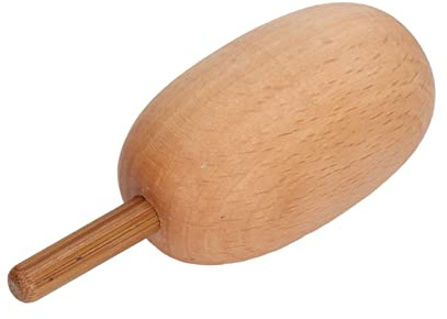 ZJchao da Rammendo, Strumento per Rammendo a Forma di Strumenti per Cucire a Forma di da in Legno, Palla per Strumento per Artigianato all'Uncinetto Fai da Te, per Calzini Vestiti Lavoro a Maglia