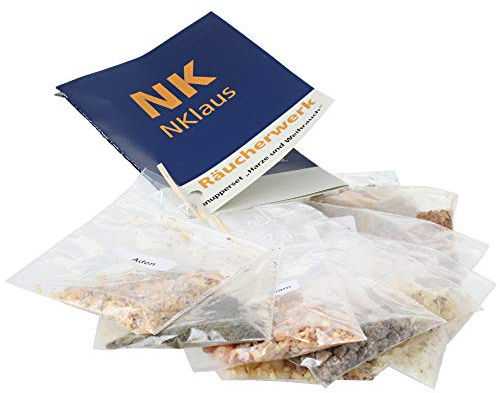 NKlaus startpaket rökelseverk set 10 st. Ren naturlig harts och rökelse 1534