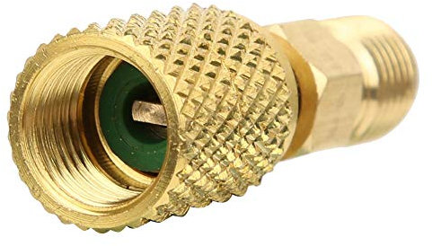 Hochwertiger hochdruckbeständiger R410A-Adapter, R410A-Klimaanlagenadapter, für R410A Mini-Split-System-Klimaanlagen(R410A outer 1/4SAE inner 5/16SAE)