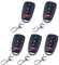 5PCS 433 MHZ Wireless Clone Switch, Universal Electric Gate Cloning Remote Control Replacement with Key Fob 100-150M Transmission Distance for Garage Doors, Gates