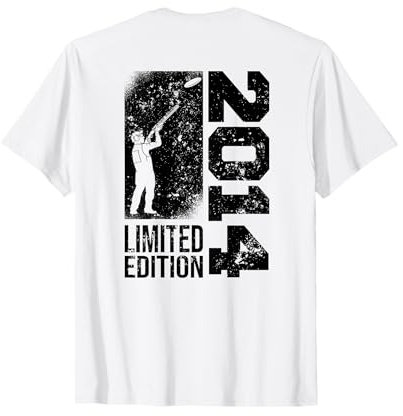 Tontauben Jahrgang 2014 geboren Geburtstag Tontaubenschießen T-Shirt