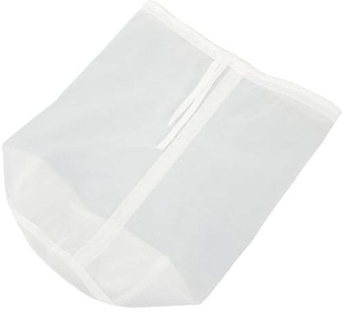 jojofuny Bolsa De Malla De Nailon 20x30 Cm Para Leche De Frutos Secos, Filtro Reutilizable De Cocina Resistente Al Calor Cordón, Para Cerveza, Vino y Café Frío, Utensilio De Filtrado Doméstico
