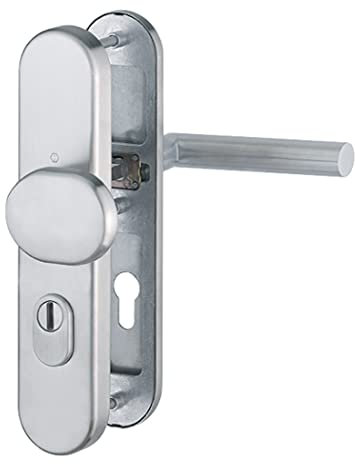 Hoppe Amsterdam Edelstahl Schutz-Wechselgrt Schild E86G/3332ZA/3310/1400Z GRT-SST SK3 F69 8 PZ-72 42-47