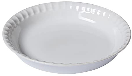 Pyrex Supreme Tortiera, Ceramica, Bianco