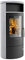 Oranier 5447 23 Polar 7 2.0 Kaminofen Stahl Schwarz/Speckstein/A