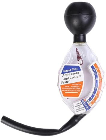 Refractómetro de refrigerante anticongelante,Probador de refrigerante anticongelante,Probador de refrigerante de radiador medidor de punto de congelación de acción rápida - Probador de refrigerante re