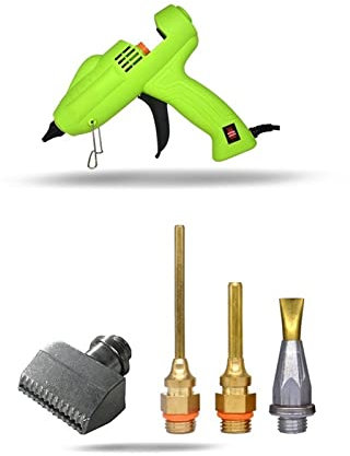 MZZYG Hot Glue Gun 15mm Professional Hot Melt Glue Gun, High Power Constant Temperature Industrial Glue Gun, 3M Thread Glue Stick(SET-2)