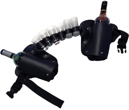 Étui de Ceinture de bière | Sac Banane à bière réglable,Porte-Ceinture de bière,Porte-Taille de bière pour Homme, Femme, Cadeau de fête pour Homme