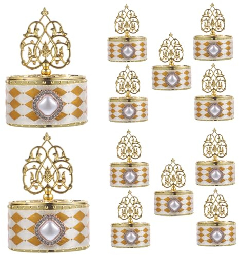 HAMPPLIES 12piezas Cajas Para Dulces De Boda Pequeñas Cajas De Dulces Para Guardar Dulces Cajas De Dulces Para De Fiesta Cajas Pequeñas Para Cajas De Dulces Para Boda Para Fiestas De Para