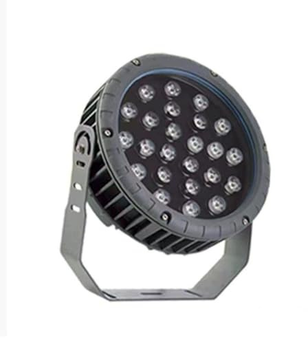Flutljus, Utomhusbelysning IP66 Vattentät Landskapsbelysning Utomhus Säkerhetsbelysning for Landskap Kvadrat Innergård Gräsmatta Träd Uppfart(Yellow Light,6W-A)