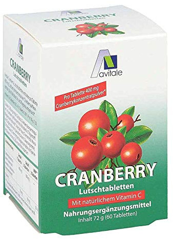 Cranberry Lutschtabletten