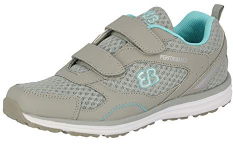Brütting Damen Performance V Fitnessschuhe, Grau Türkis, 37 EU
