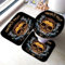 TiaoTian Badematten Set 3 teilig 50x80 Skelett Badezimmerteppich Set 3D WC Vorleger Set rutschfeste Badematte Maschinenwaschbar Totenkopf Horror Gothic Badteppich Set für Badezimmer badvorleger