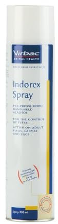 CD Indorex Flea Spray for The Home Control On Dust Mites & Bed Bugs Home Guard Flea Use on Carpets, Pet Beds & Home Furniture Active on Adult Fleas, Larvae & eggs-500ML (1)
