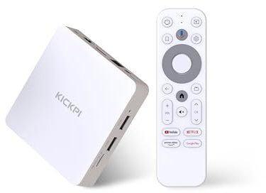 Android 11.0 TV Box, Android Box 2GB RAM 32GB ROM Google Certified, Dolby Atmos, Quad-Core S905Y4 Quad-Core 4K HDR, Google Disney Voice Assistant, Dual Band WiFi Bluetooth 5.0