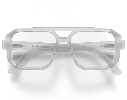 LONDON MOLE® Huntsville Lunettes de lecture | Liseurs carrés sympas | Unisex féminin masculin | Charnières à ressort