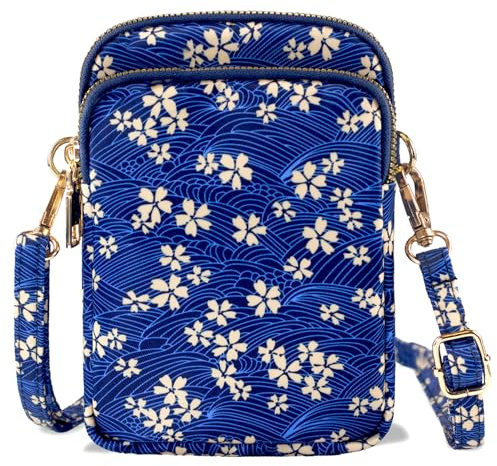 JANKS Petit sac à bandoulière pour femme, mini sac à main imperméable pour téléphone portable pour femme et homme, sac à bandoulière décontracté de taille moyenne
