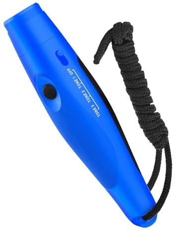 Tktouci Silbato eléctrico – 3 niveles de tono y volumen – Silbato de mano portátil fuerte para árbitro, socorrista, maestro, deportes, entrenamiento, gestión de aula, entrenamiento de perros