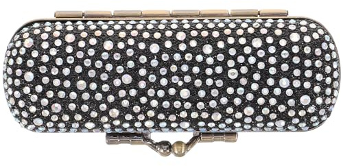 NIYANGLE Soporte para Pintalabios Espejo y Caja Protectora Antirrotura para Guardar Labiales y Joyas en Bolsos de Dama
