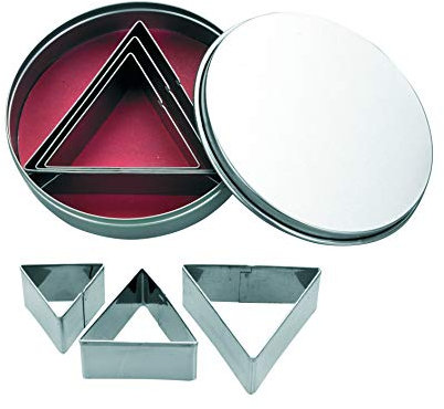 Ibili 723900 - +Cortapastas Triangulos Estañados