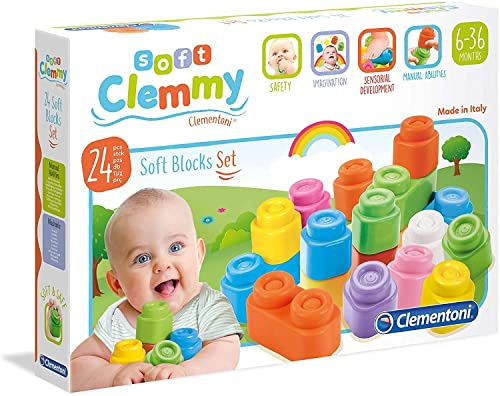 Baby Clemmy - 24 Soft Blocks Set