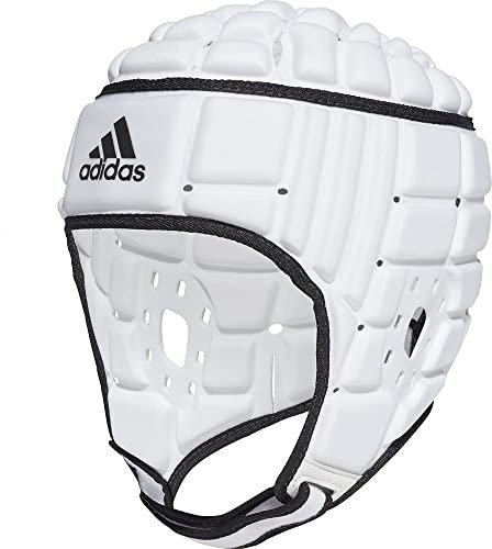 adidas Herren Rugby Kopfschutz Helm, Weiß/Schwarz, XL, F41034