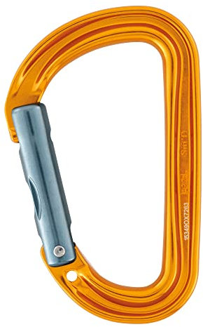Petzl SM'D Wall Schraubkarabiner, Yellow, One Size