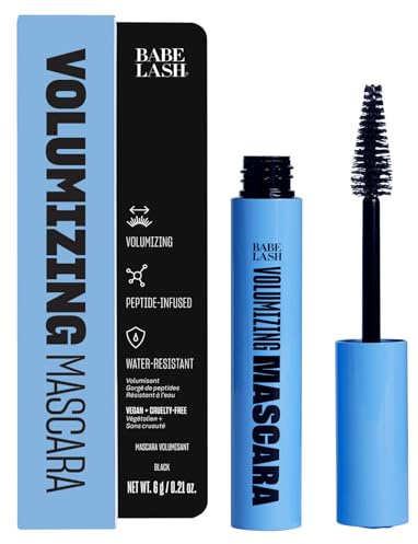Babe Original Volumizing Mascara, Smudge-Proof, Dramatic Black