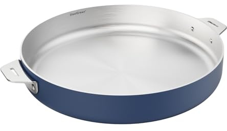 COOKUT LA MERVEILLEUSE POELE INOX 24CM MYRTILLE