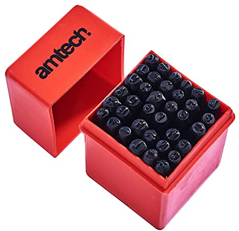 Amtech H0500 36 Piece Number and Letter Punch Set