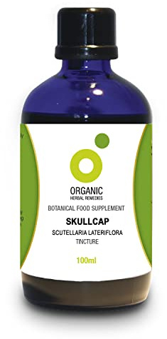 Organic Herbal Remedies 100ml Skullcap Tincture