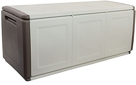 Art Plast Baule portatutto da esterno, in plastica, tortora/ecrú