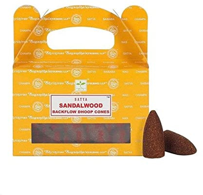 24 cônes d'Encens à refoulement Nag Champa Sandalwood