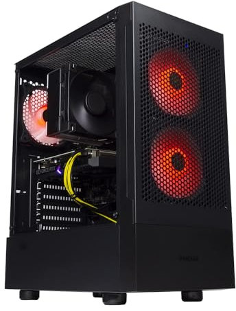 BREUNOR SPECTER - PC Gaming Ryzen 7 5800X 8 core fino a 4,70GHz, RTX 5060 8GB, Ram 32Gb 3600MHz, SSD NVMe 1000GB, Dissipatore a torre, Windows 11 pro, Pc gaming