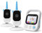 KAWA Baby Monitor with 2 Cameras, 7.11 cm (2.8 Inch) 2K HD Camera, No WiFi, Night Vision, Recording & Playback, 2-Way Talk, 4X Zoom, Lullabies, 1000 ft Range Baby Monitor, S5